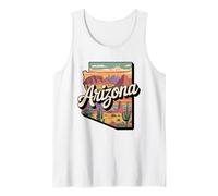 Arizona Flag t-Shirt - Arizona Cactus Desert AZ Pride Tank Top