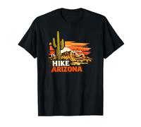 Arizona Hiking Adventure | Sonoran Desert Saguaro Cactus T-Shirt