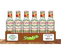 Arizona Ice tea with Peach flavour 500 ml (Pack of 6)