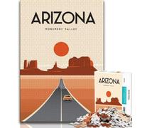 Arizona Jigsaw Puzzles for Teenagers,Help The Brain Exercise Addictive Toys to Cultivate Patience A Work of Art 38x26cm