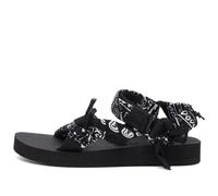 Arizona Love Women's Trekky Bandana Sandal Black