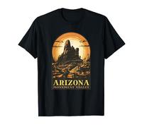 Arizona Monument Valley Retro Sunset Vintage T-Shirt