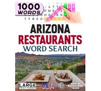 Arizona Restaurants Word Search: Large Print