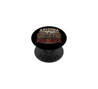 Arizona Road Block Burros Funny PopSockets Adhesive PopGrip