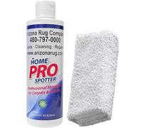 Arizona Rug Company Stain and Spot Remover Kit for Carpets, Rugs, Clothes, Upholstery&Mattress - Home Pro Spotter, 8 FL OZ + Cleaning Cloth, Clear