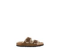 Arizona Shearling - female - Birkenstock - Flat Sandals - Brown - 7 UK - Shoes 7 UK