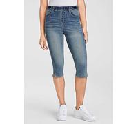Arizona Slim Fit Capri Jeans Blue