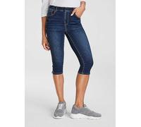 Arizona Slim Fit Capri Jeans Dark Blue