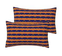 Arizona State Flag Print Throw Pillow Covers, Set Of 2, Standard 30x50cm,Throw Cushion Cover,For Living Room Office
