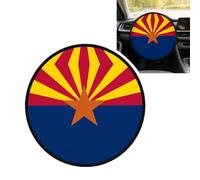 Arizona State Flag Steering Wheel Cover-Sun Shade Heat Auto