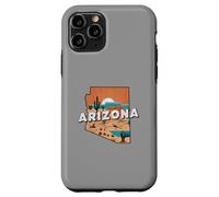 Arizona State Map Road Trip Phoenix Tucson Mesa Scottsdale Case for iPhone 11 Pro