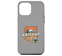 Arizona State Map Road Trip Phoenix Tucson Mesa Scottsdale Case for iPhone 12 Pro Max