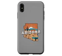 Arizona State Map Road Trip Phoenix Tucson Mesa Scottsdale Case for iPhone XS Max