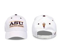 Arizona State Sun Devils Adult Game Bar Adjustable Hat - White, Adjustable