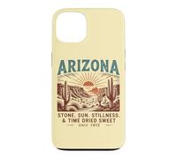 Arizona Stone. Sun. Stillness. & Time Dried Sweet Since 1912 Case for iPhone 13