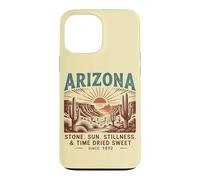 Arizona Stone. Sun. Stillness. & Time Dried Sweet Since 1912 Case for iPhone 13 Pro Max