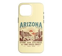Arizona Stone. Sun. Stillness. & Time Dried Sweet Since 1912 Case for iPhone 16 Pro Max