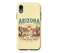 Arizona Stone. Sun. Stillness. & Time Dried Sweet Since 1912 Case for iPhone XR