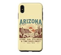 Arizona Stone. Sun. Stillness. & Time Dried Sweet Since 1912 Case for iPhone XS Max