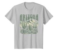 Arizona T-Shirt, Youth, Silver Grey, 2T