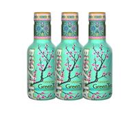 Arizona Tea Drink 500ml PET Bottle, Delicious Fruity Drink, No Artificial Flavours, No Artificial Preservatives Refreshing & Great for On-the-Go Hydration (Pack of 3, Original Green Tea with Honey)