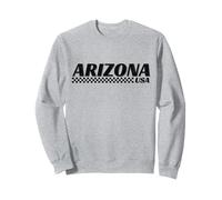 Arizona USA Checkered Flag AZ Racing Motorsports Sweatshirt