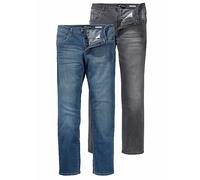 Arizona 'Willis' Pack of 2 Stretch Jeans Blue