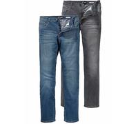 Arizona 'Willis' Pack of 2 Stretch Jeans Blue