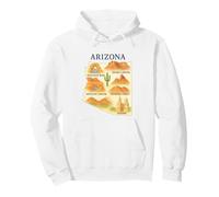 Arizona Wonders - Spirit of Canyons & Desert Magic Pullover Hoodie
