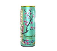 AriZonaa Strawberry Lemonade, Original Green Tea With Honey, Mucho Mango Fruit Juice Cocktail Cans 500ml (12 Cans, Original Green Tea With Honey)