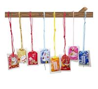 ARJDXDP Japanese Lucky Amulet, amuleto de la Suerte, amuleto colgante para salud, Bolsa de bendición colgante para Bolsa, bolso de coche, arpillera (RY035)