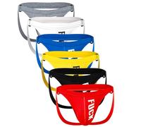 Arjen Kroos Men's Sexy Jock Strap Athletic Jockstrap Cotton Underwear Brief Low Rise G-Strings Thongs Buckle Supporter for Gym,Black&White&Grey&Red&Blue&Yellow,M