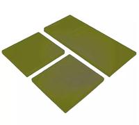 ARK 3 Pieces Replacement Cushions Set for Rattan Chairs Sofa Patio Garden Outdoor Furniture - Water Resistant,Durable and Multiple Colors Available single sofa 94x43x5 (OLIVE GREEN, sofa only)