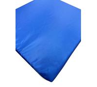 ARK 3PC Outdoor Garden Rattan Cushions Comfy Seat Pads with Removable Cover | Water-Repellent, Durable [ Single Sofa 104 x 52 x 5 cm | 2 Chairs 52 x 52 x 5 cm (ROYAL BLUE, 3PC 1x sofs, 2x chair)