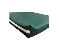 ARK 3PC Outdoor Garden Rattan Cushions Comfy Seat Pads with Removable Cover | Water-Repellent, Durable [ Single Chairs 52 x 52 x 5 cm (BOTTLE GREEN, chair only)