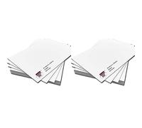 ARK A5 160gsm White Blank Card Cardstock (100 Sheets) (Pack of 2)