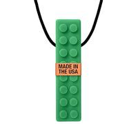 ARK Brick Stick Textured Chew Necklace, XXT, Very Firm, Forest Green