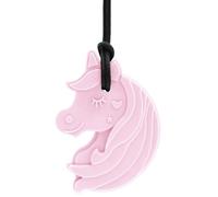 ARK Chewnicorn Chew Necklace, Standard, Softest, Light Pink | Chew for Sensory Kids and Adults, Oral Fidget for Autism, ADHD, SPD, Anxiety, Medical-Grade
