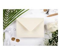 ARK CRAFT Arkcraft 25 X C6 Premium Envelopes 100Gsm 114mm X 162mm (Cream)