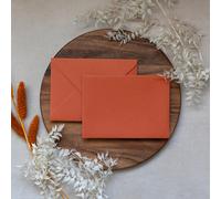 ARK CRAFT Arkcraft 25 X C6 Premium Envelopes 100Gsm 114mm X 162mm (Orange)