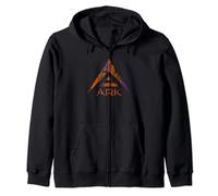 Ark Crypto and Cryptocurrency Designs Zip Hoodie