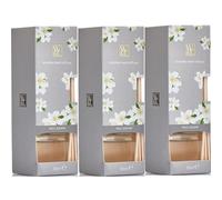 ark future 3 Pack Wild Jasmine Oil Diffuser - Scented Reed Diffuser Refill 30ml with Sticks - Long Lasting Natural Room Scent for Home Fragrance, Aromatherapy & Non-Electric Air Freshener