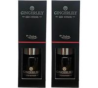 ark future By Deluxe Gingerlily Diffuser 2 Pack - 100ml x 2 Luxury Fragrance Oils for Home, Office & Living Room, Long-Lasting Aromatherapy Scent, Elegant Gift Set