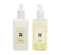 ark future By Deluxe Hand Wash & Lotion | Moisturizing Hand Care Duo | 250mL x 2 [Bundle] (Pack of 2, Peony & Blush Suede - Hand Wash & Lotion)