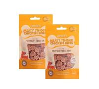 ark future Chester's Meaty Tender Chicken Bites - High-Protein Dog Treats (2 Pack)
