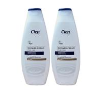 ark future Ci-en Shower Cream - Nourishing & Moisturising, Vegan Formula, 2 x 300ml (Pure Care with Cocoa Butter)