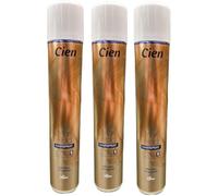 ark future Cien Max Hold Hairspray - Ultra Strong 24H Hold | Vegan & Fast-Drying | 400mL (Pack of 3)