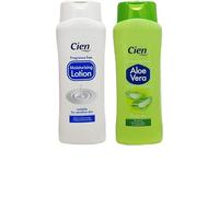ark future Cien Moisturising Lotion Set | Aloe Vera & Sensitive Skin Formula | Hydrating Body Lotion for Dry Skin | 500mL Each