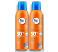 ark future Cien Sun | Sport - Transparent Sun Protection Spray | Very High | Fast Absorption - Cooling - Waterproof | SPF 50+ | UVA + UVB | Vegan | 2 x 200mL Each