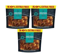 ark future Doggie Delights Mixed Dog Treats - Grain-Free, High Protein, No Artificial Additives (Pack of 3 x 500g, Sweet Potato & Chicken)